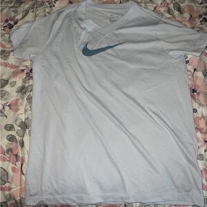 XL Women Nike light blue Dri Fit Tee